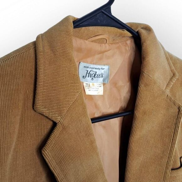 Higbees Vintage 1970s Corduroy Blazer in Tan size 8 - Picture 3 of 7